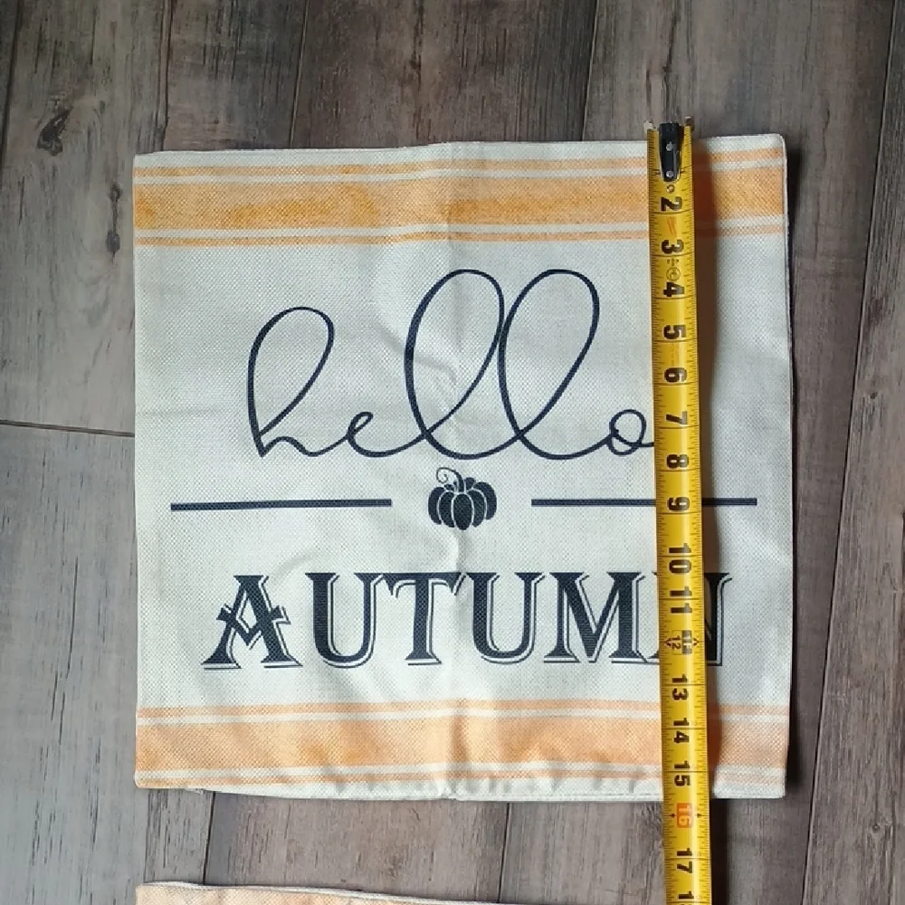 Autumn Plaid Decorative Towels